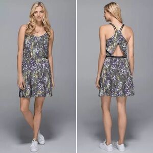 Lululemon City Summer Dress Floral Sport Women Sz 6 Casual Tennis Pickleball NWT